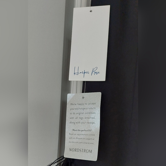 Harper Rose Black Cocktail Dress Size 4 NWT - Picture 4 of 4